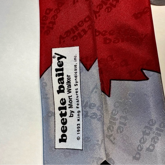 Vintage 1993 Golf beetle bailey by Mort Walker by King Features Classic Tie - Picture 6 of 7